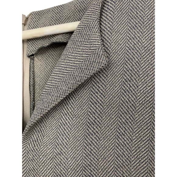 Tamotsu New York Womens Herringbone Cap Sleeve Top Size M RH10460 Career - Picture 3 of 7